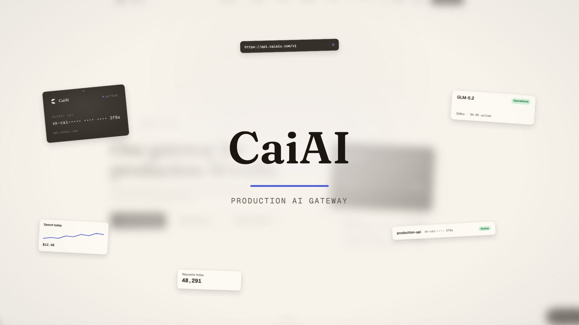 CaiAI product film